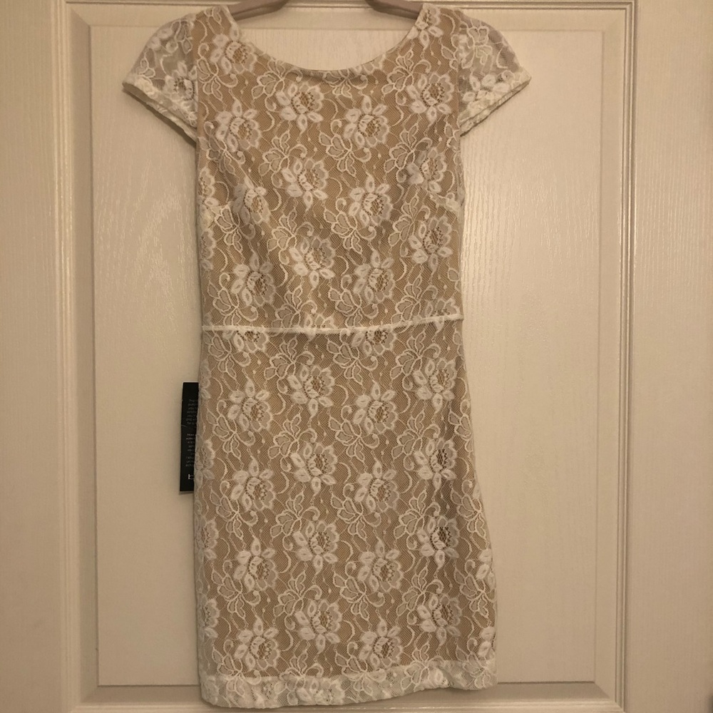 NWT S Bebe Lace Dress